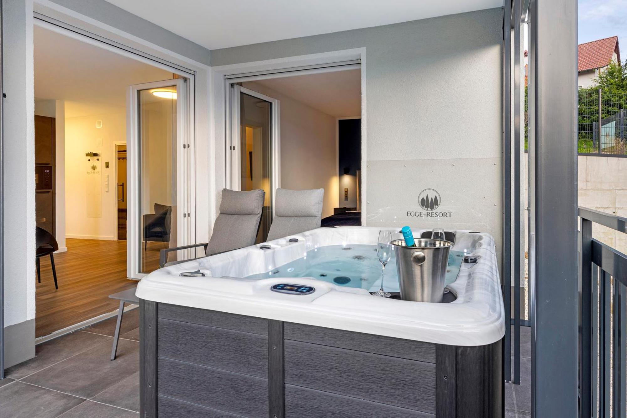 Egge Resort 7F Mit Whirpool U Sauna Altenbeken Esterno foto